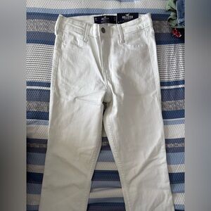 Hollister White Jeans